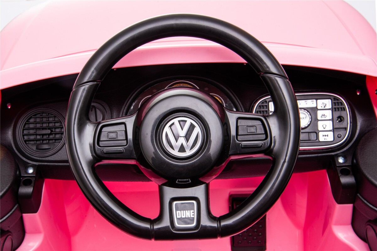 Azeno - Elbil Til Børn - Vw Beetle - Lyserød