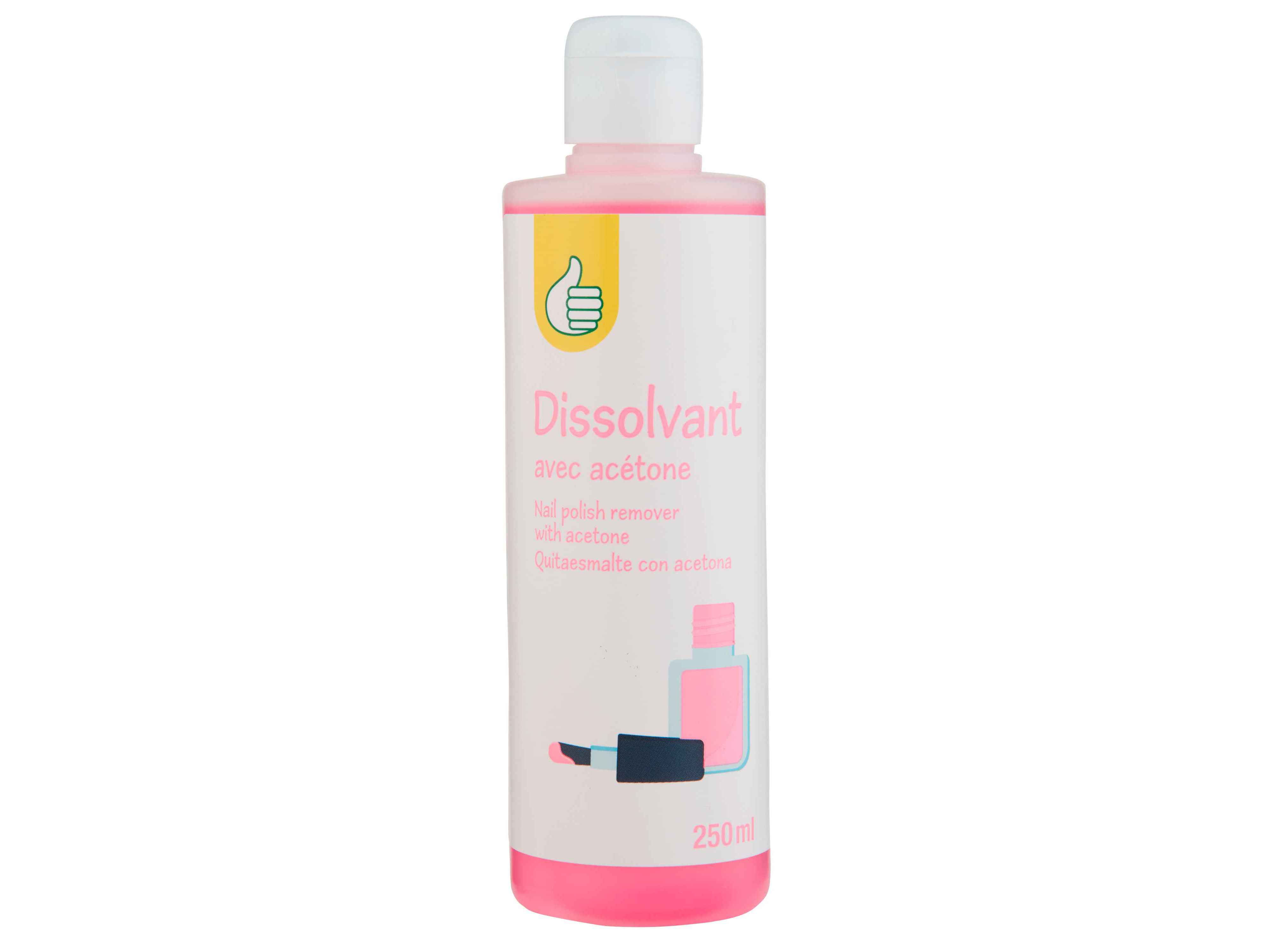 REMOVEDOR DE VERNIZ POLEGAR COM ACETONA 250ML