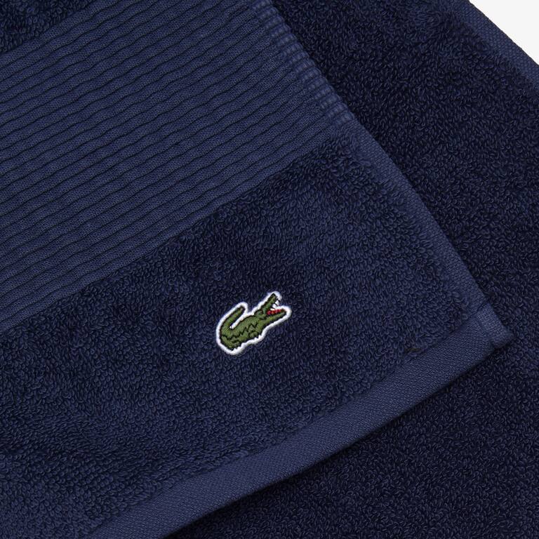 Serviette de bain L Lecroco Serviettes de bain - Bleu - Lacoste - Unisex