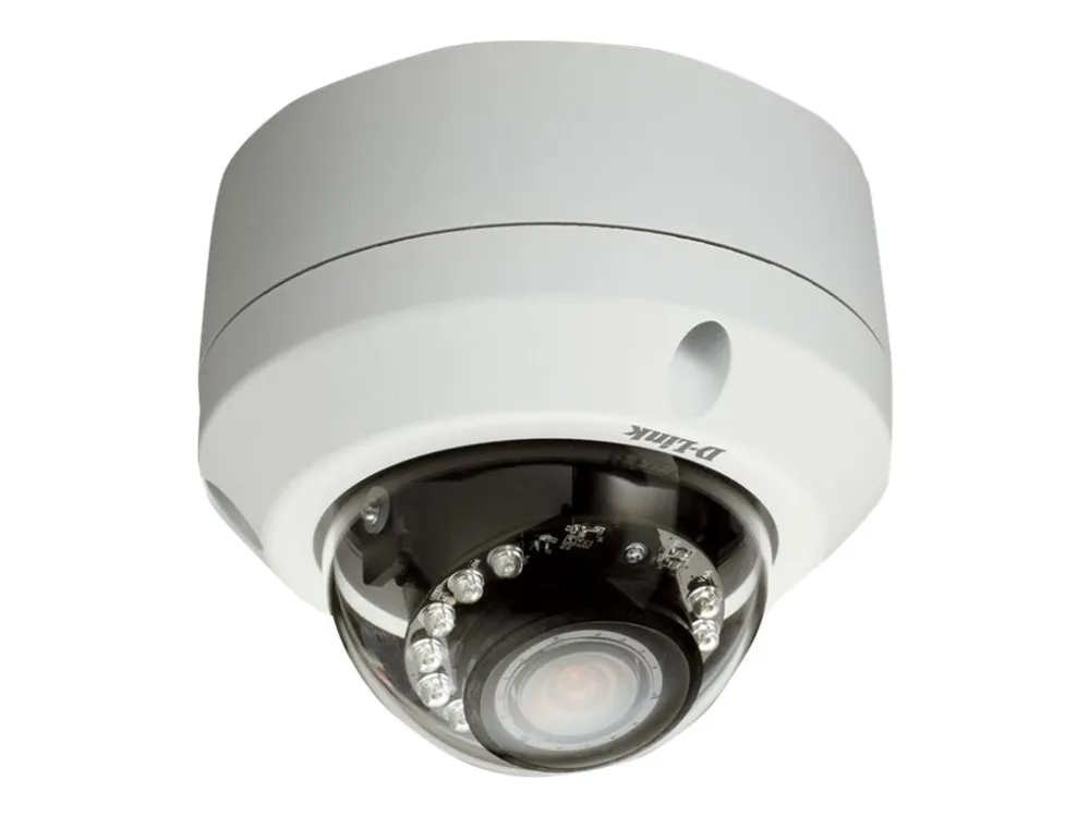 D-Link DCS-6315 - Netværksovervågningskamera - kuppel - udendørs - vejrbestandig - farve (Dag/nat) - 1280 x 720 - forskellige brændvidder - audio - LAN 10/100 - MPEG-4, MJPEG, H.264 - DC 12 V / PoE