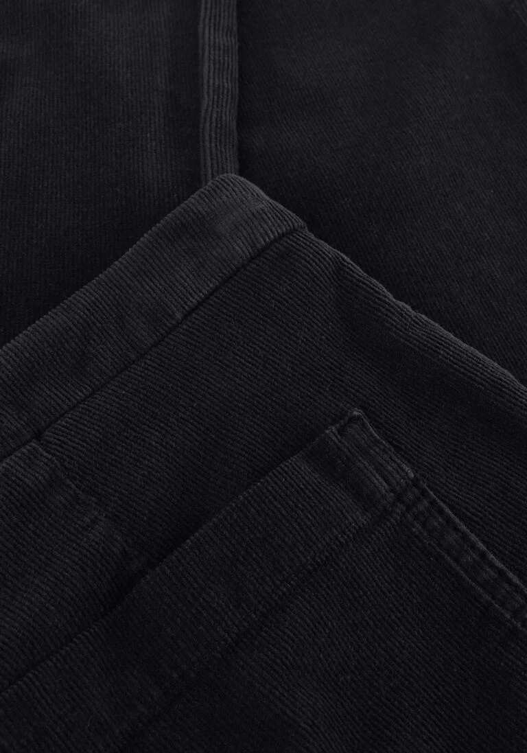 BY-BAR donkerblauwe by-bar flared broek leila velvet pant