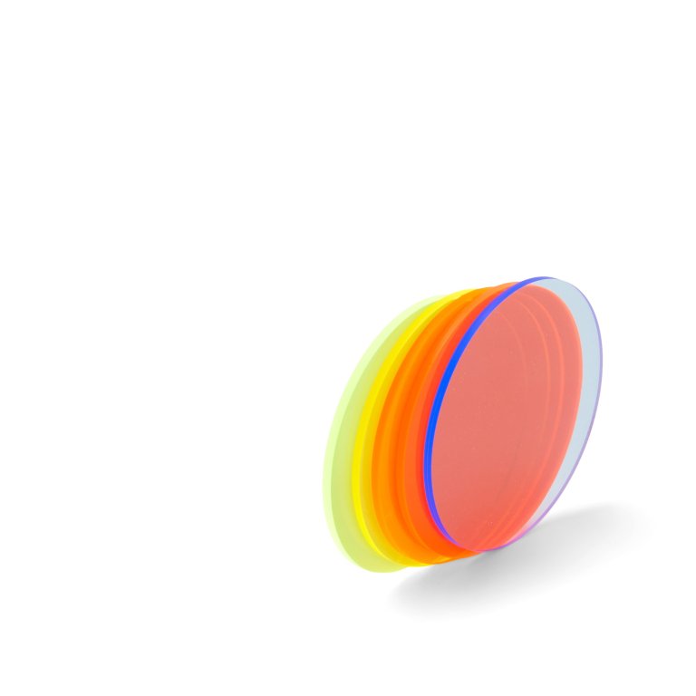 Acrylglas GS Scheiben transparent, fluoreszierend