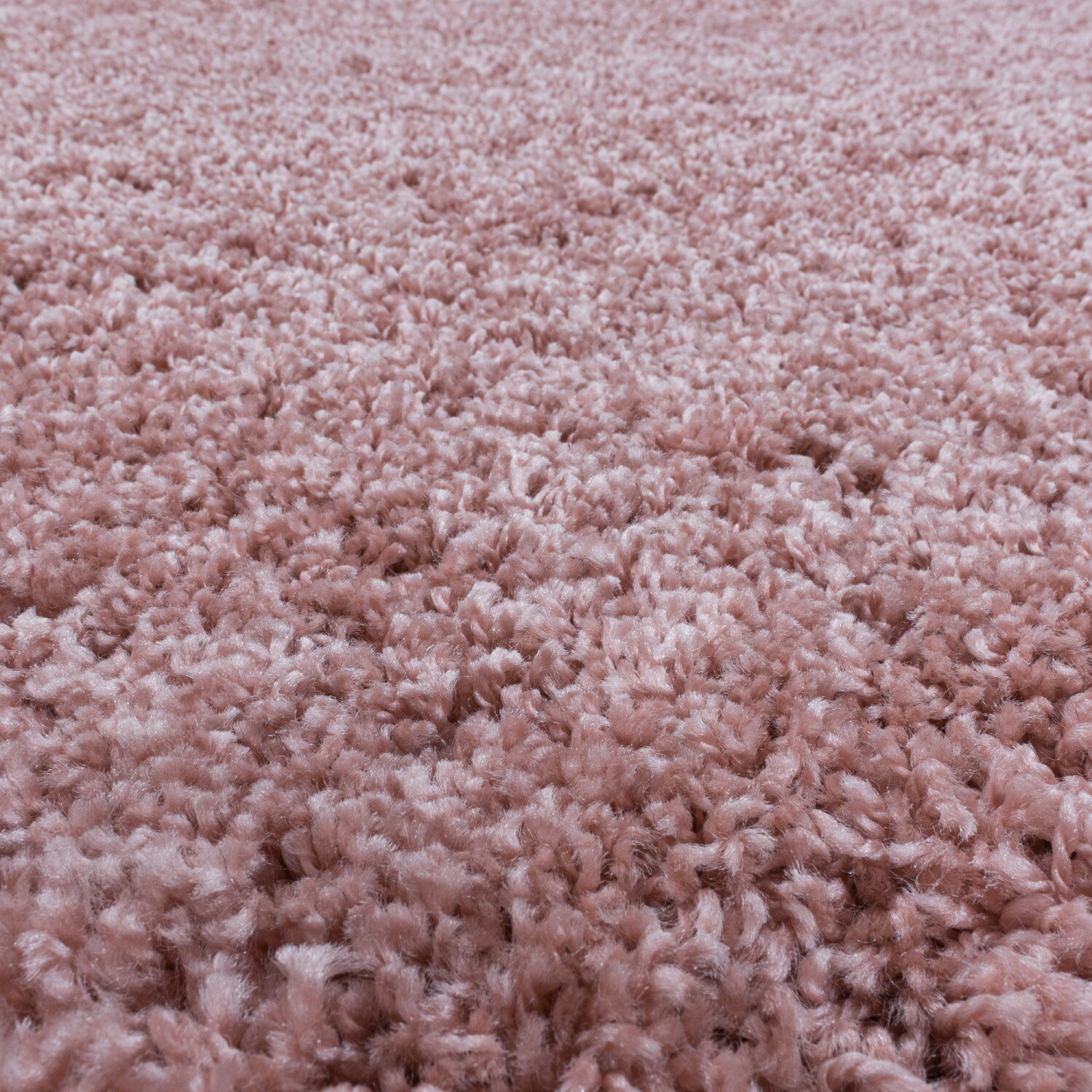 Runde Hochflor Teppich - Flauschiger Langflor Shaggy Teppich, Wohnzimmerteppich