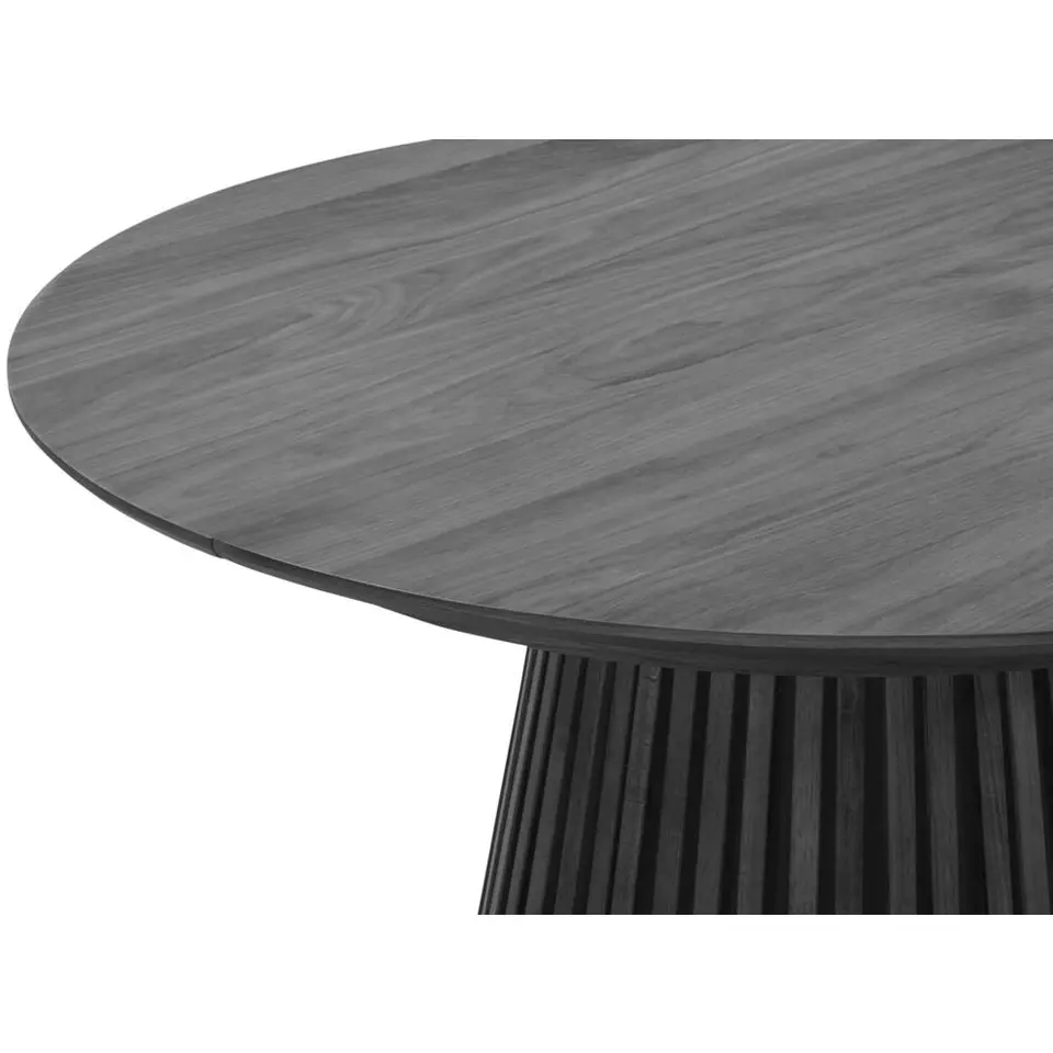 Eettafel Irene - zwart - uitschuifbaar