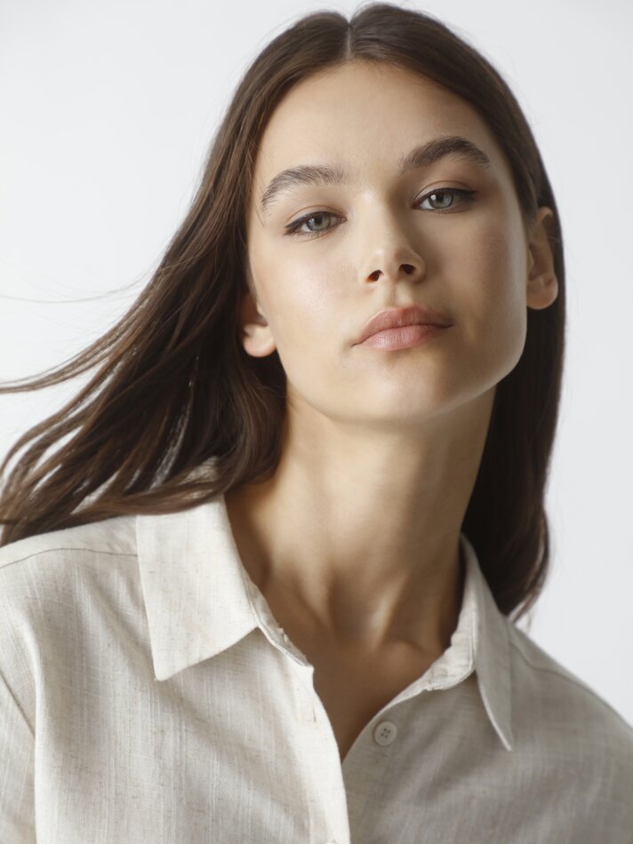 Camisa de linho - Natural