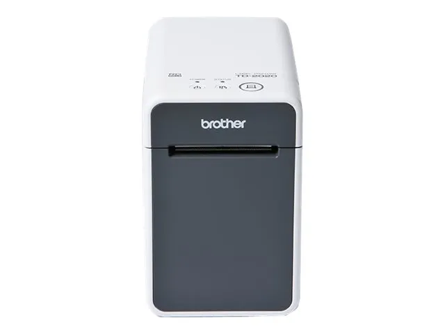 Brother TD-2020 - Etiketprinter - direkte termisk - Rulle (6,3 cm) - 203 dpi - op til 152.4 mm/sek. - USB 2.0, seriel, USB vært - skærer