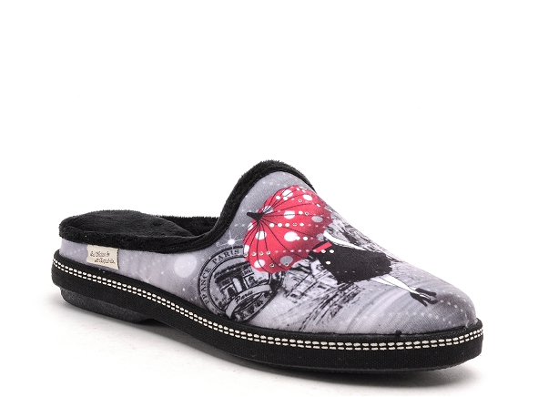 La maison de l espadrille chaussons femme 6812 5 noir