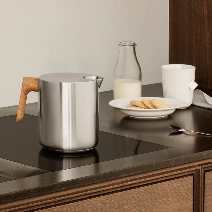 Eva Solo - Nordic Kitchen Wasserkessel, Eiche / Edelstahl