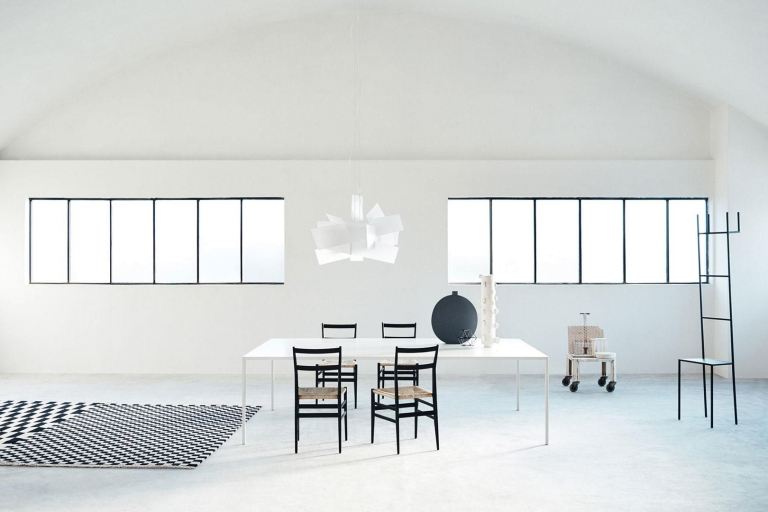 Foscarini Big Bang plafondlamp Ø67 wit