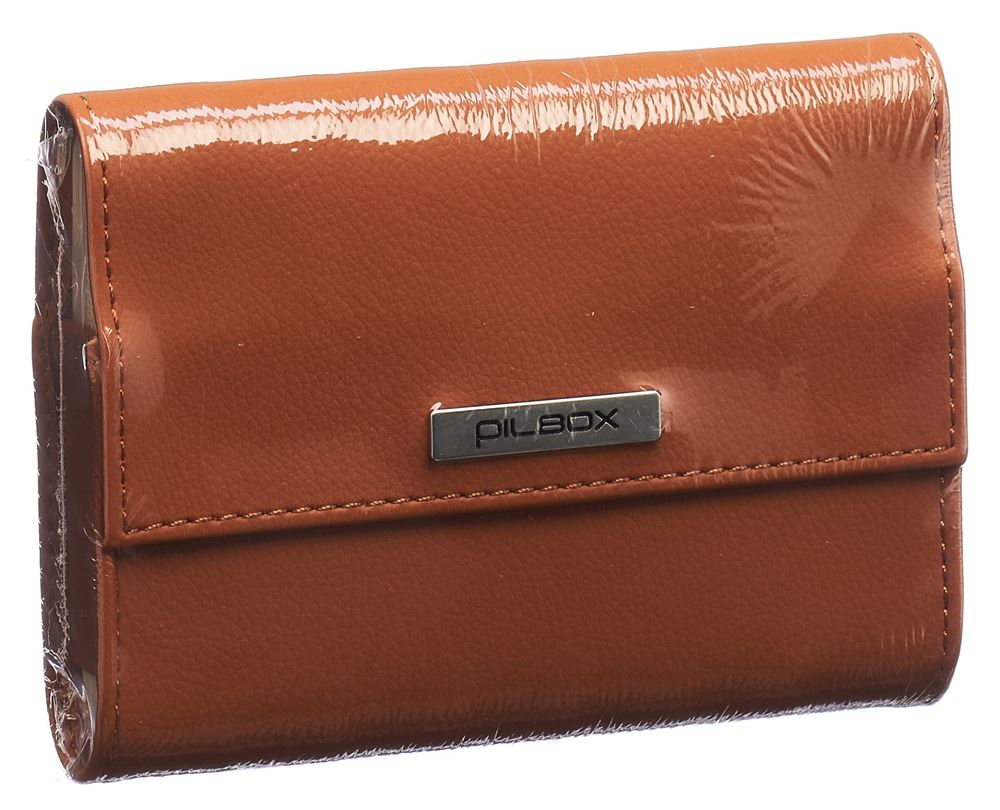 PILBOX Liberty cognac deutsch/französisch 1 Stk