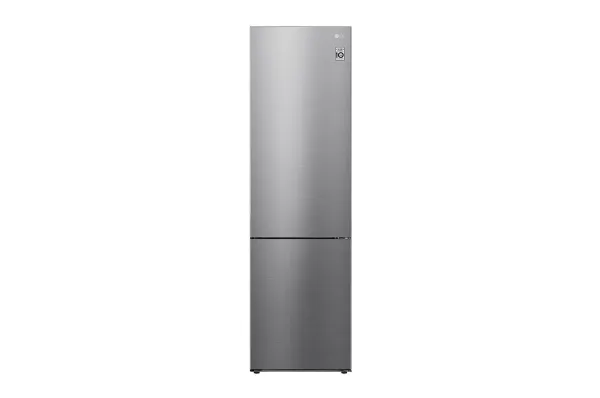 LG GBP62PZNBC - Køleskab/fryser - bund-fryser - bredde: 59.5 cm - dybde: 67.5 cm - højde: 203 cm - 384 liter - Klasse B - stål