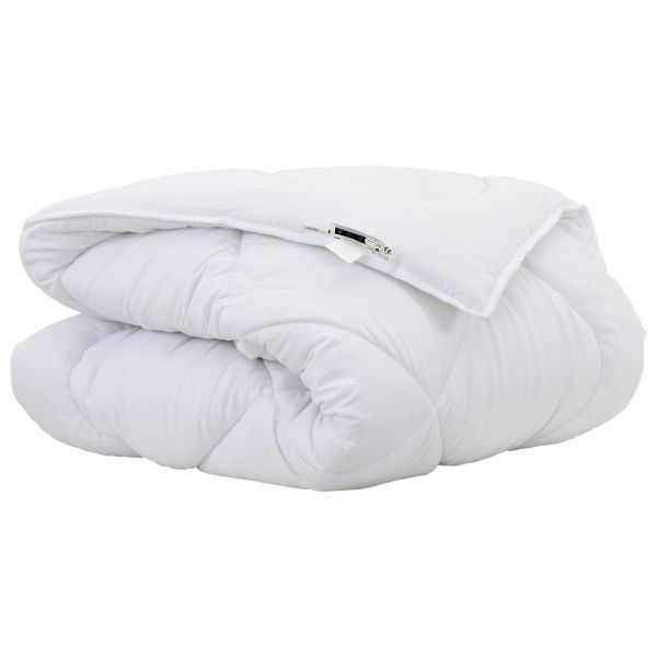 vidaXL Edredão Branco 140 x 220 cm Microfibra - 3736835753