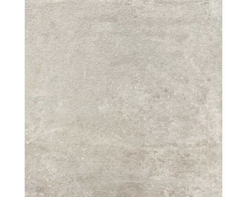 Porseleinen terrastegel Borkum grijs gerectificeerde rand 60 x 60 x 2 cm