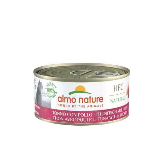 Almo Nature Hfc Natural Thon & Poulet 150Gr pourchat