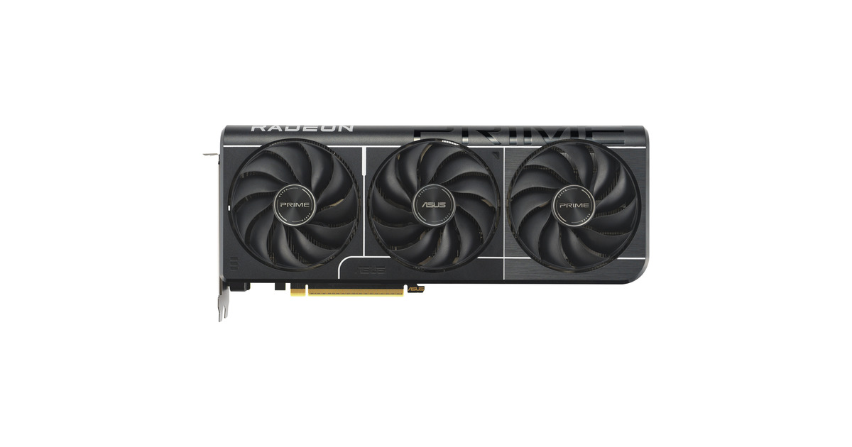 ASUSPRIME Radeon RX 9060 XT OC 16GB grafische kaart  (2x DisplayPort, 1x HDMI)