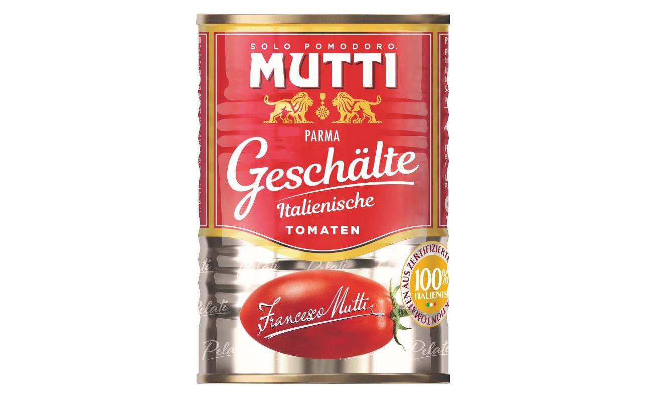 Geschälte Tomaten 400 gKonservierte Tomaten ohne Haut