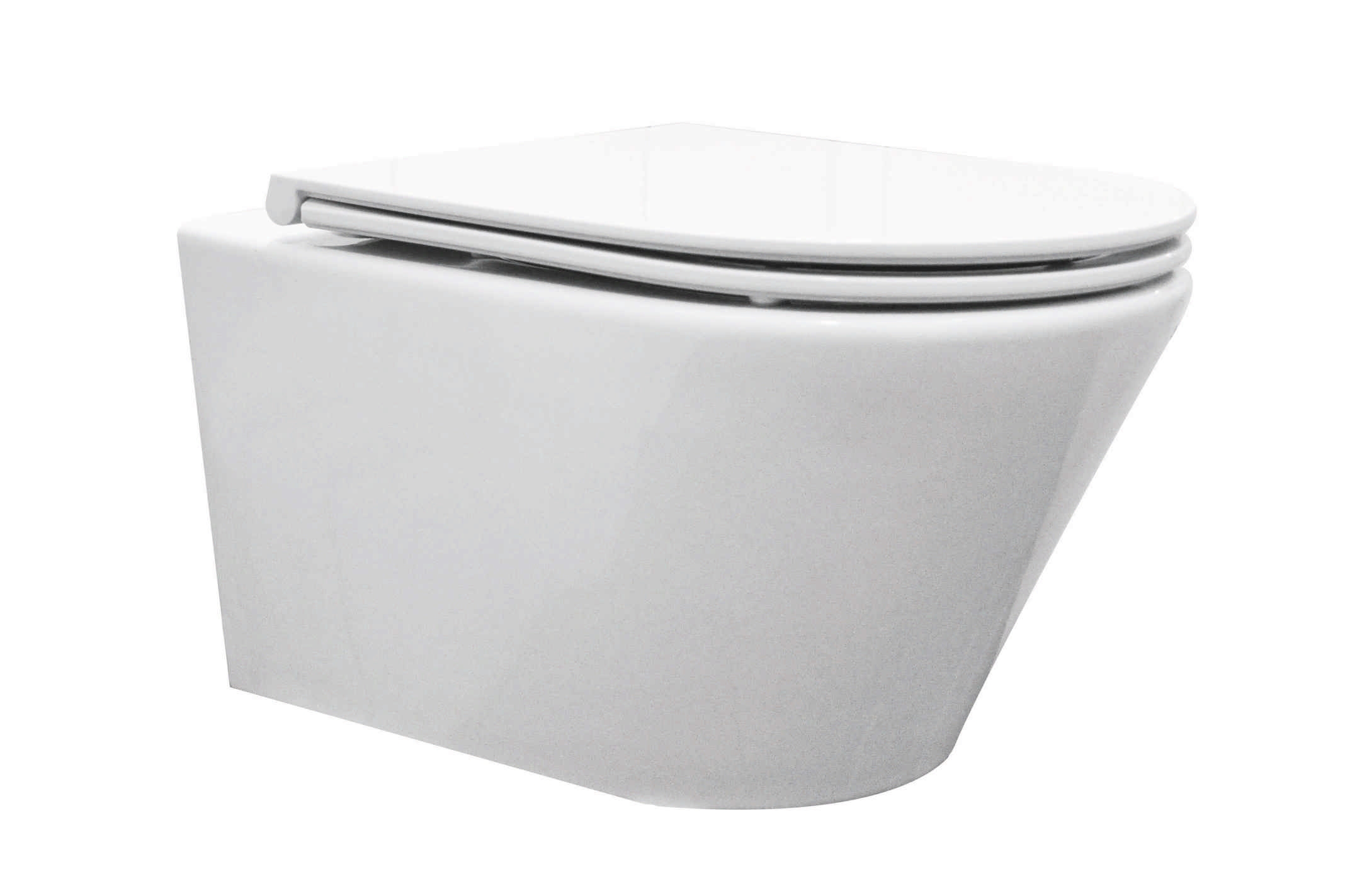 Mueller Afesta toiletpot randloos met platte softclose zitting