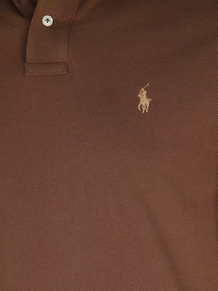 POLO RALPH LAUREN Poloshirt Slim Fit braun