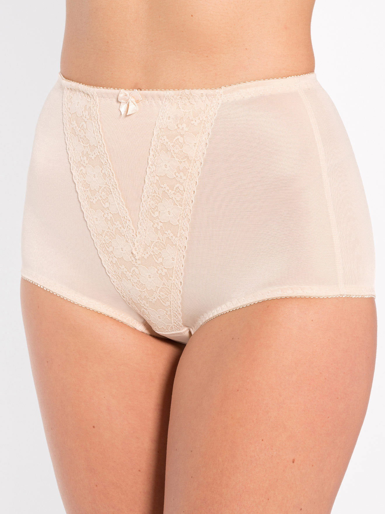 Gaine-culotte plastron ventre plat