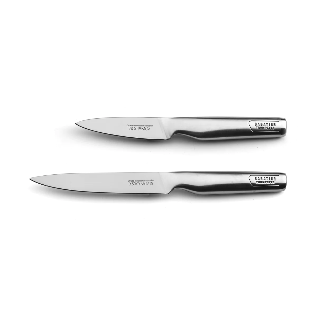 Asean - Set 2 couteaux de cuisine Sabatier Trompette