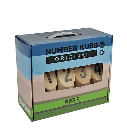 Bex Sport Havespil - Tr? - Number Kubb