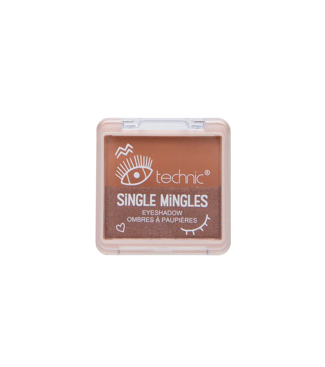 Technic Cosmetics - Mini paleta de sombras Single Mingles - Dating Game