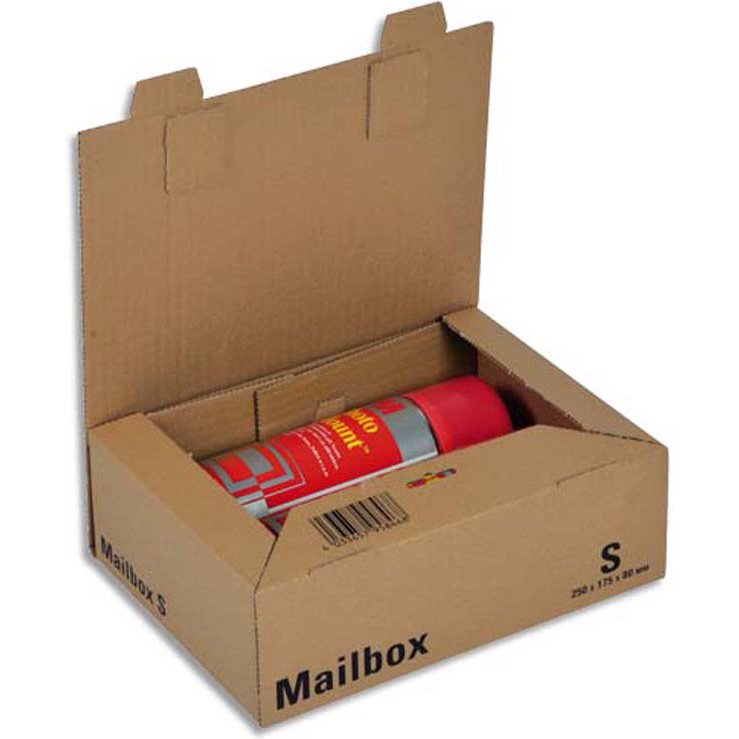 Boite d expedition postale colompac format small dim 25 x 17 5 x 8 cm