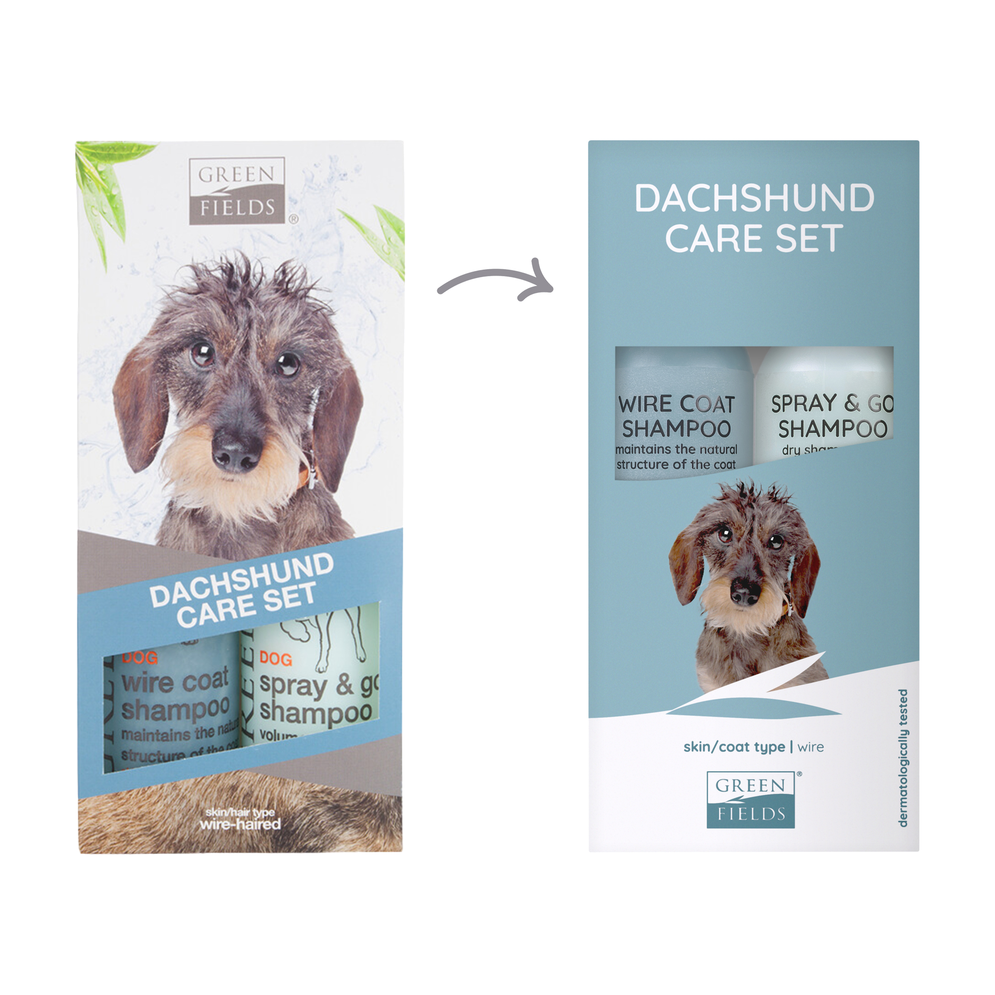 Greenfields Dachshund Care Set