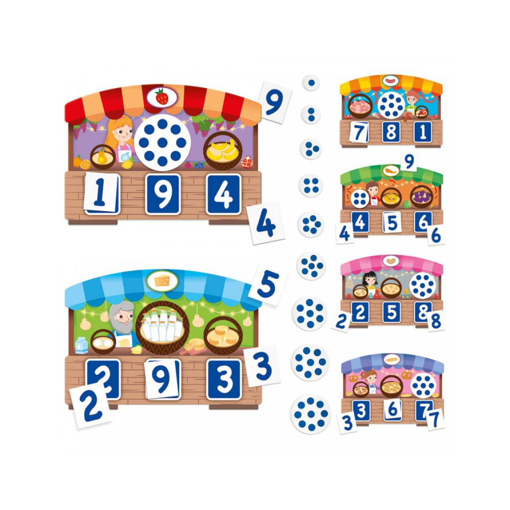 Loto Tactile des chiffres Montessori