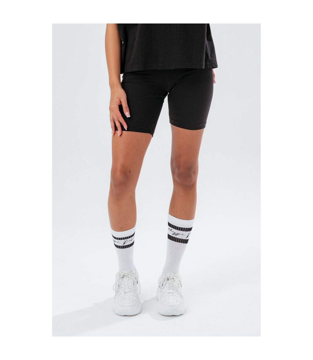 Hype - Ensemble t-shirt et short - Femme (Noir) - UTHY7776