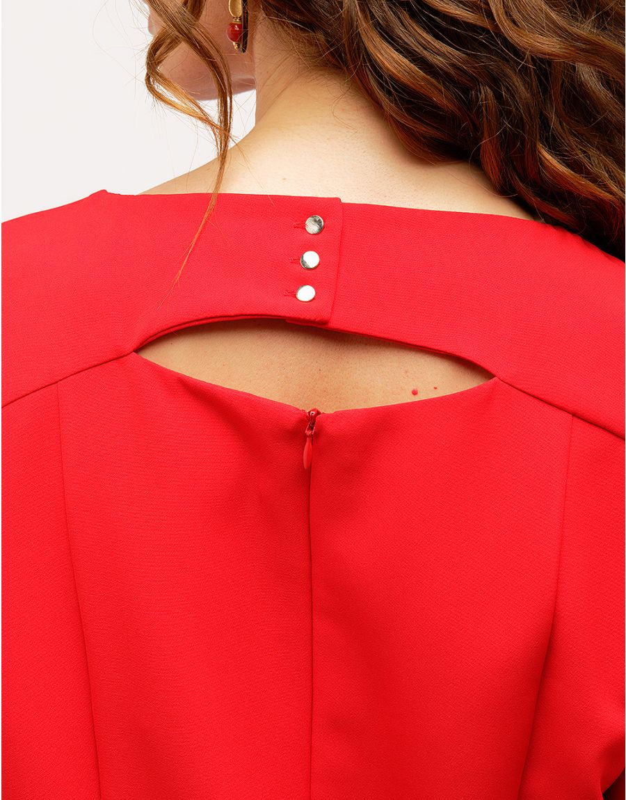 Robe chic rouge