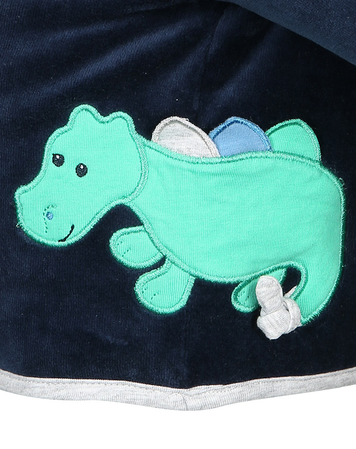 Kapuzenjacke KROKODIL KONRAD in marine