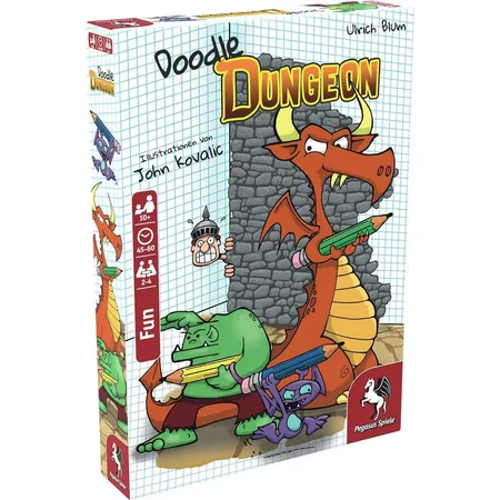 Pegasus Spiele - Doodle Dungeon (deutsche Ausgabe)