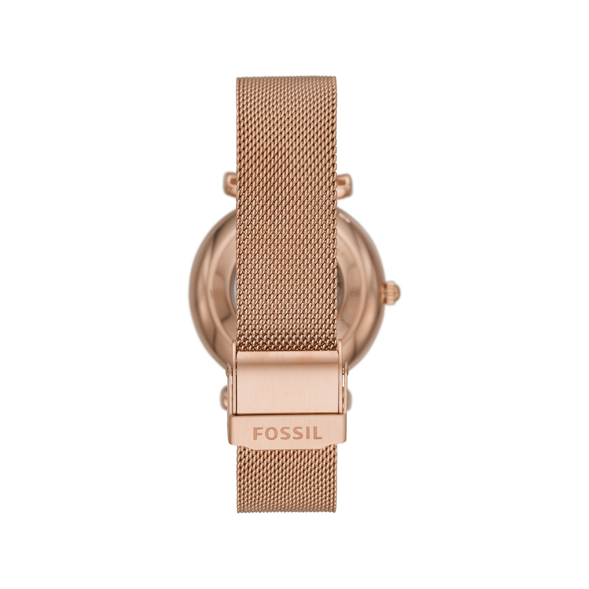 Montre FOSSIL Carlie femme bracelet acier doré rose