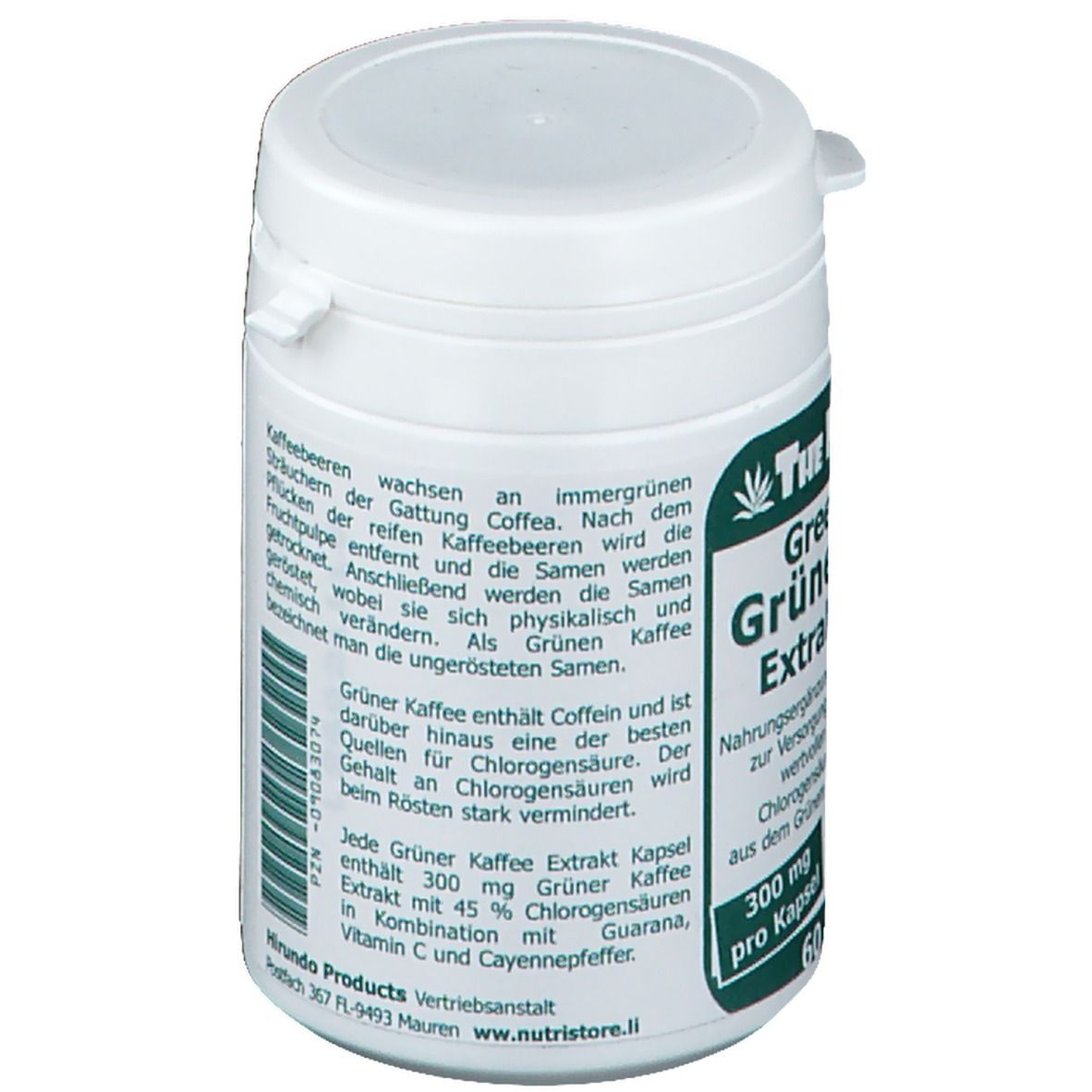 Grüner Kaffee Extrakt 300 mg
