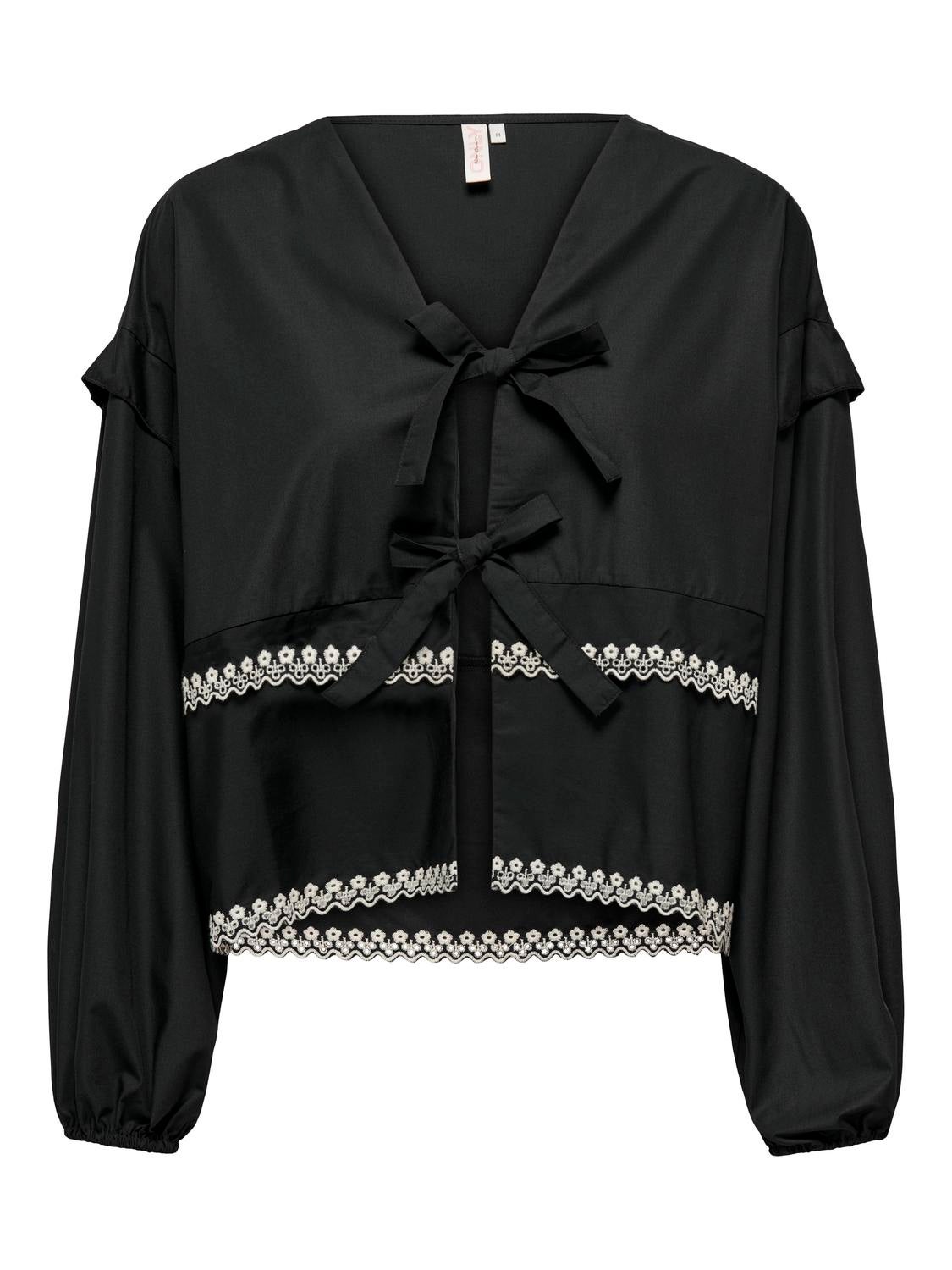 CARSELIN Hemd Black