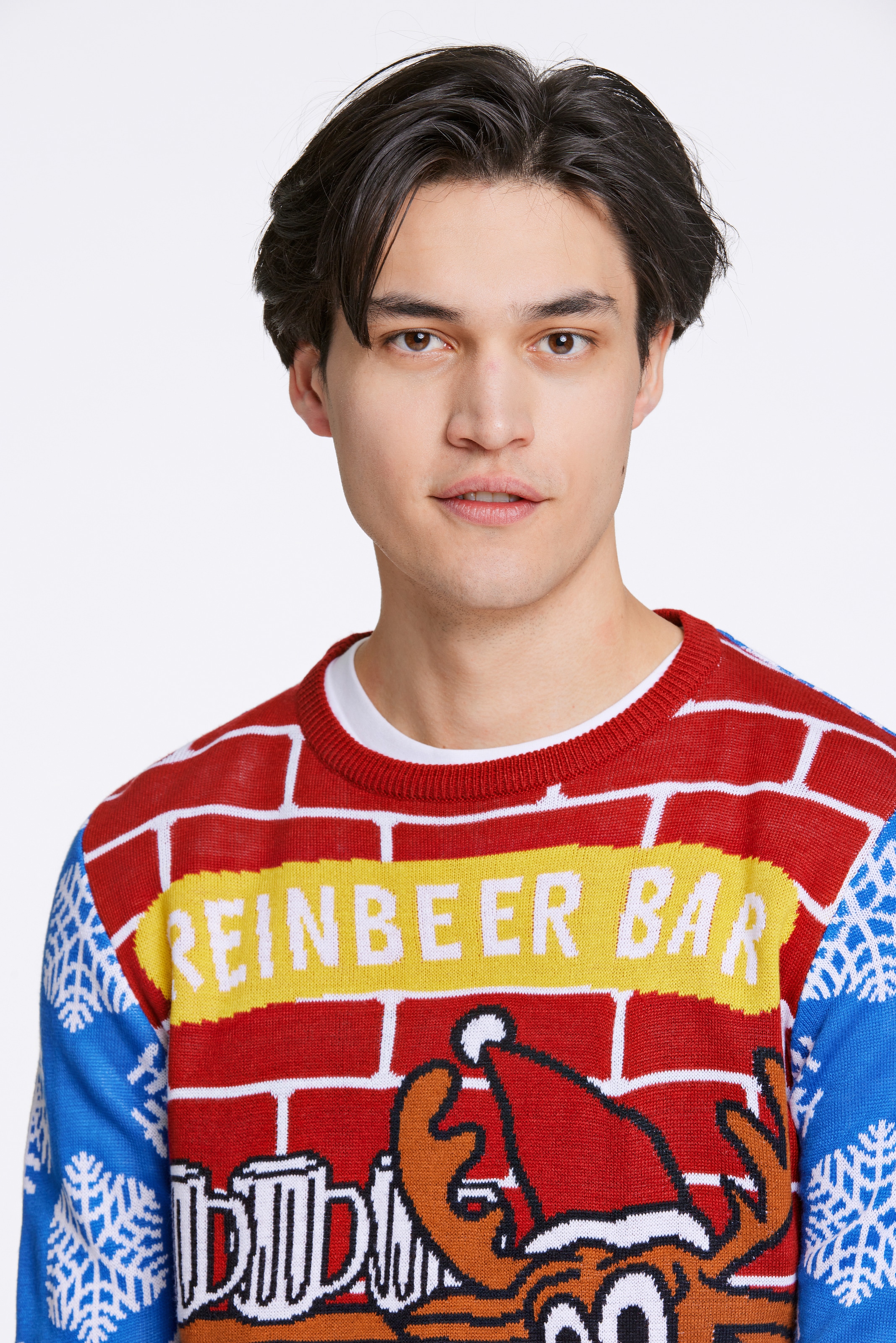 LINDBERGH Strickpullover , mit Weihnachts-Motiv
