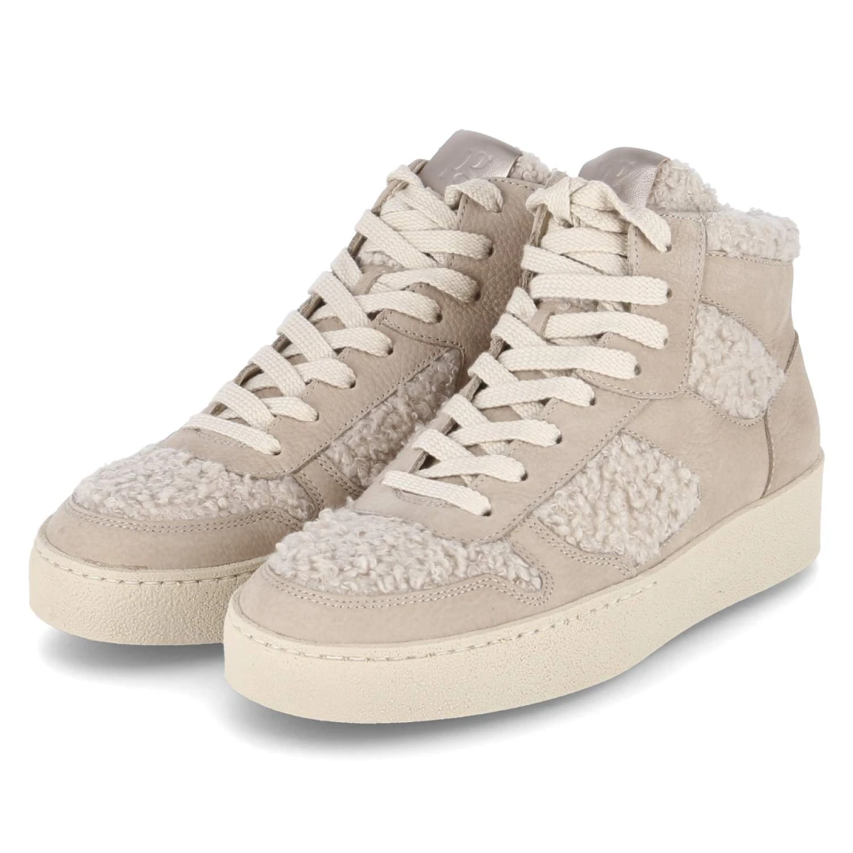 Paul GreenHigh Sneaker - almond/biscuit