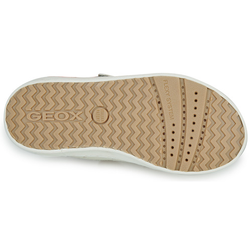 Geox - JR KILWI GIRL - Blanc / Argenté
