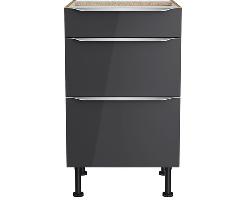 Optifit ladekast Linus984 BxDxH 50x58,4x87 cm antraciet glanzend, gedemonteerd