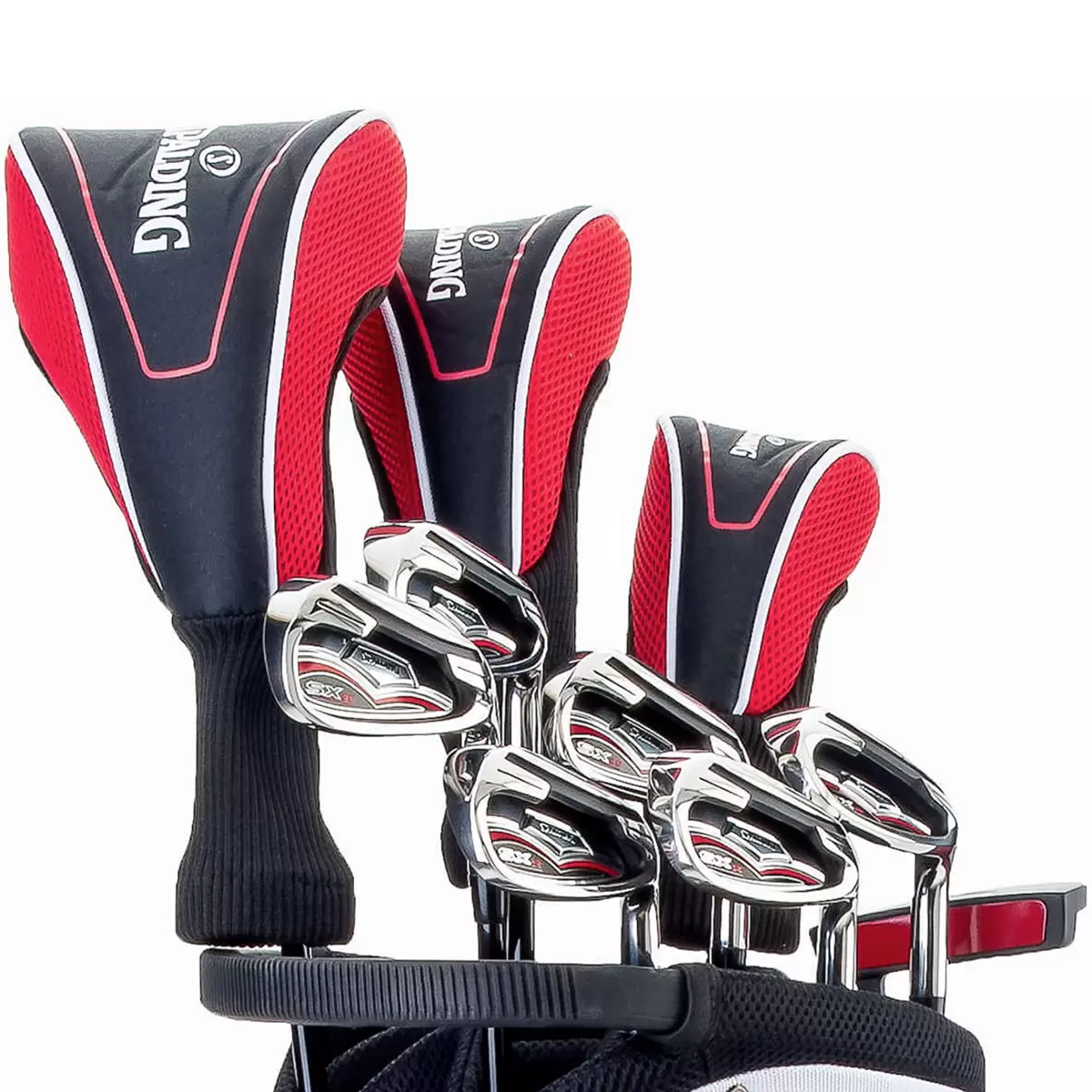 Golf Schlägerset SX35 Men schwarz,rot