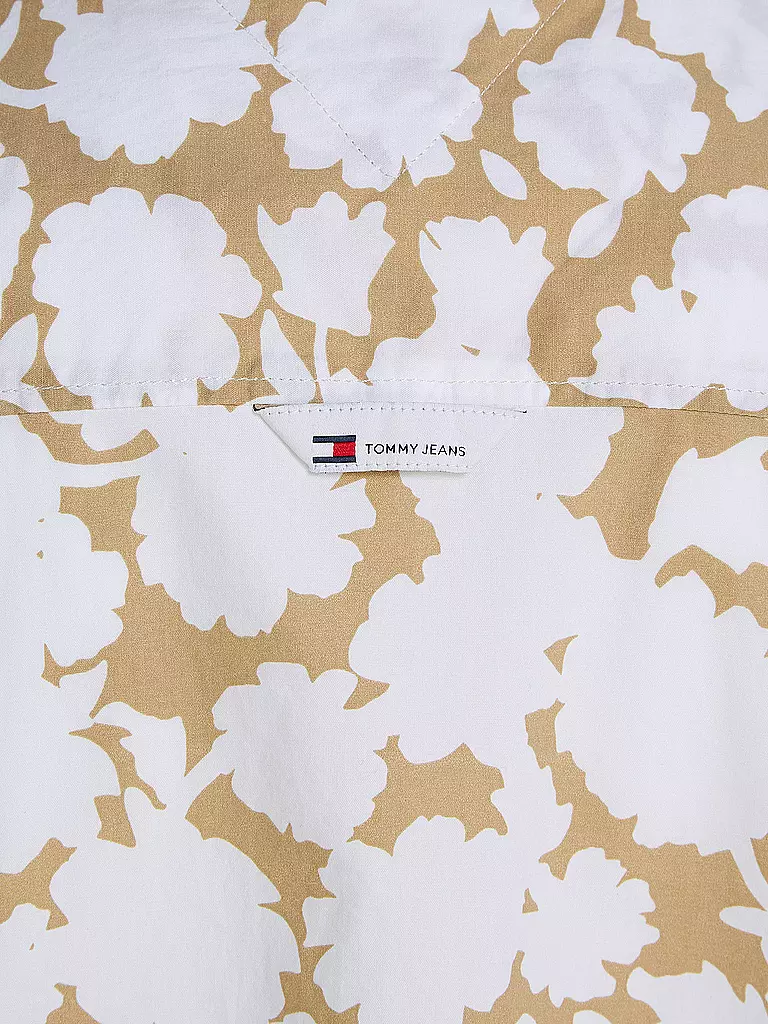 TOMMY JEANS Hemd Regular Fit  beige