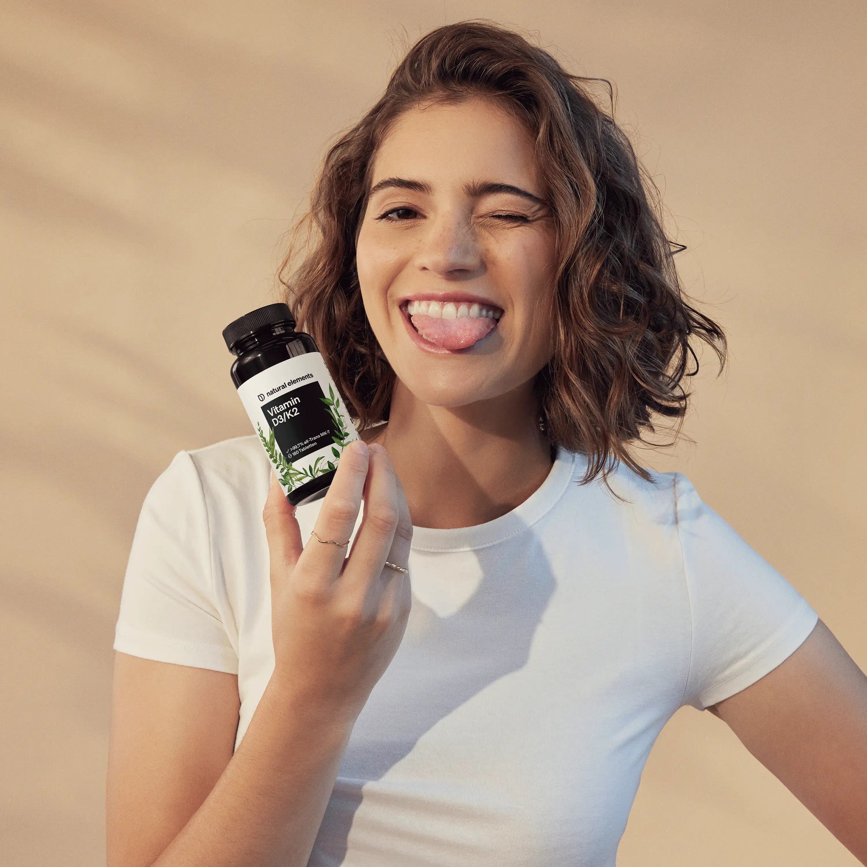 natural elements Vitamin D3 K2 - 5000 I.E.