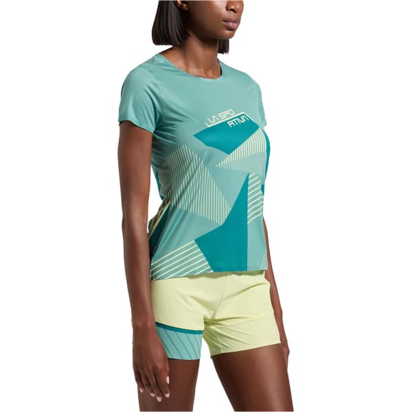 T-shirt escalade LA SPORTIVA COMP T-SHIRT W JUNIPER/EVERGLADE JUNIPER/EVERGLADE