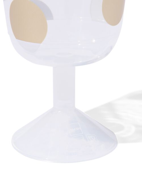 verres à vin dorés lot de 4
