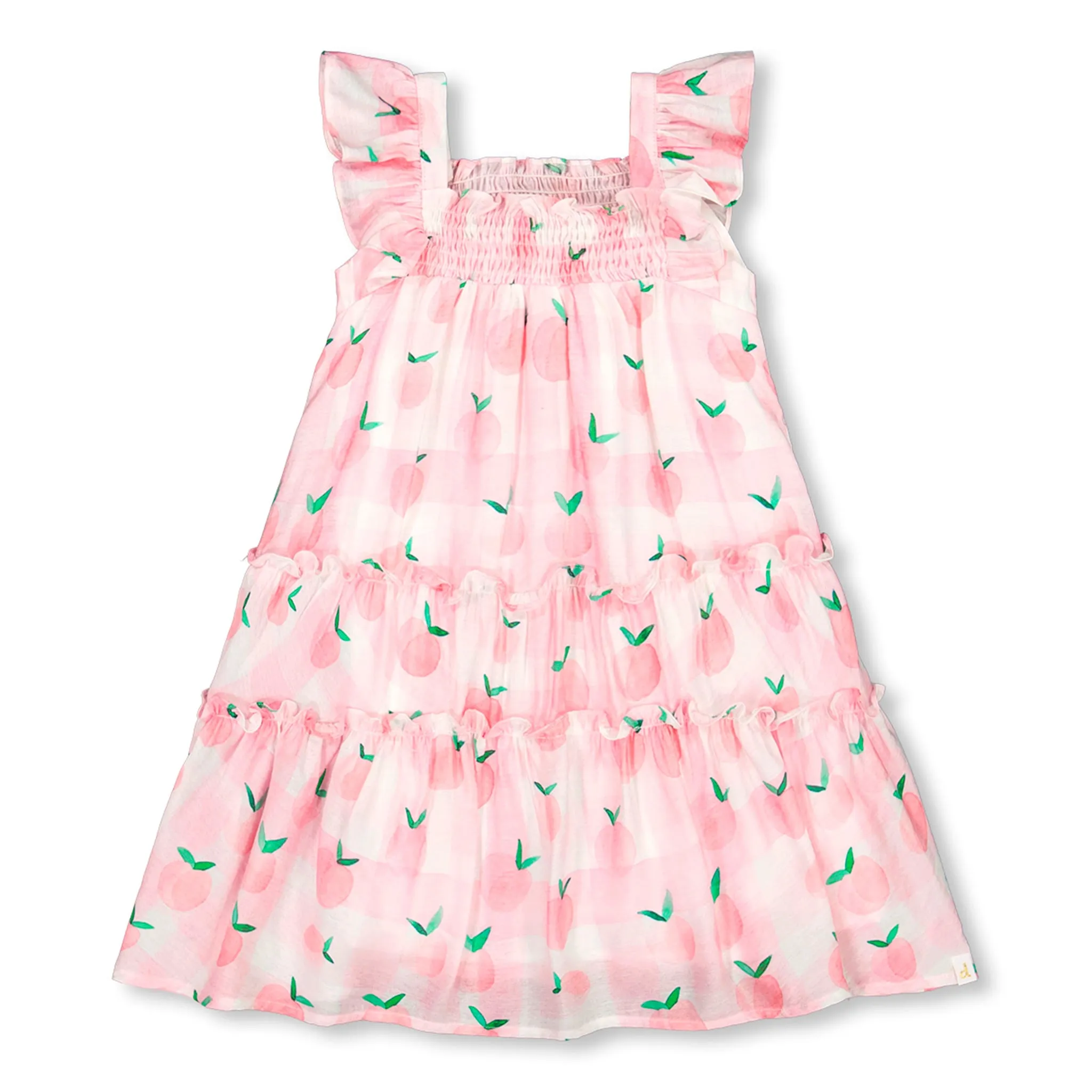 Deux par Deux Robe Vichy Fruits 12-24mois