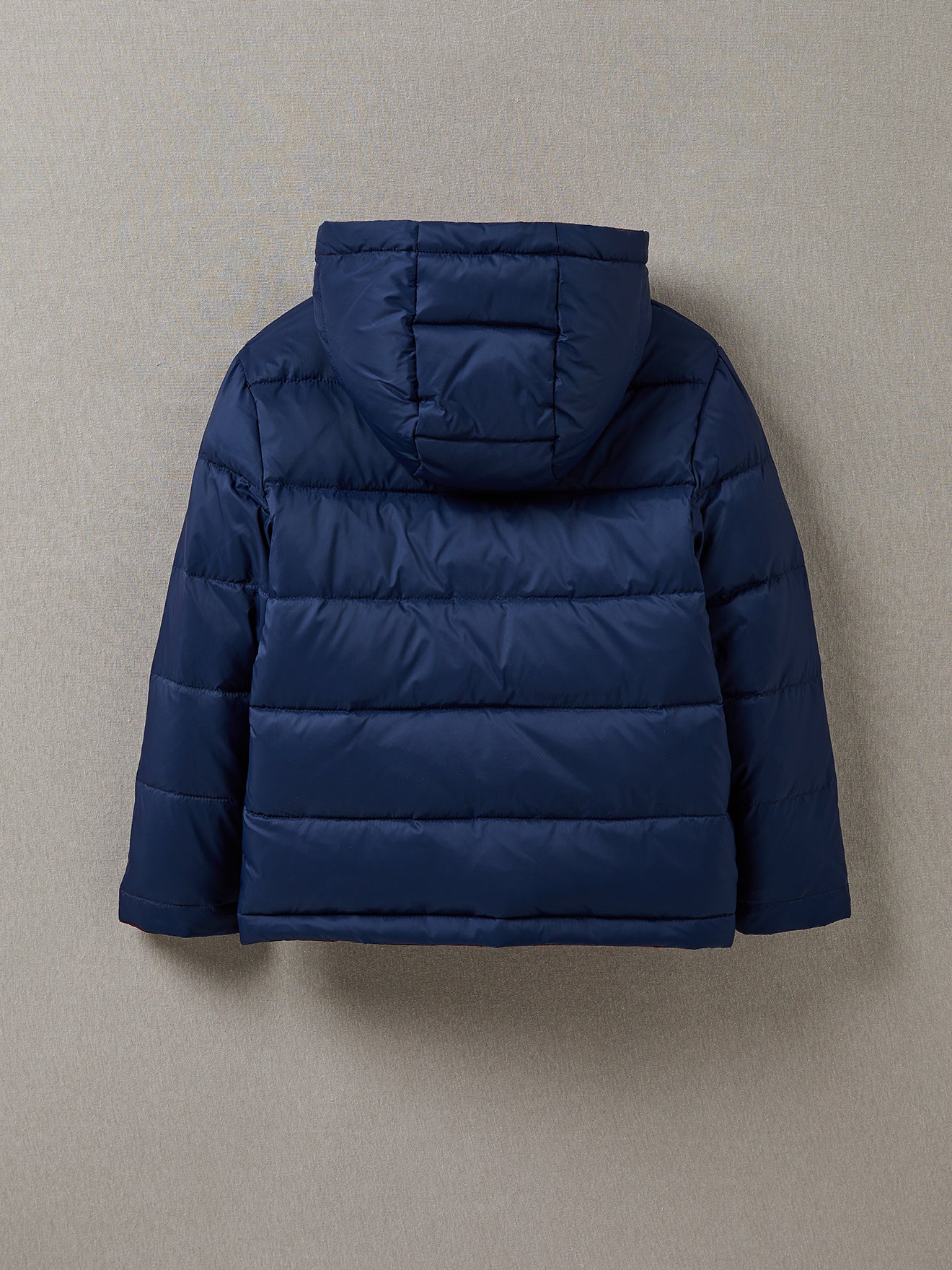 Doudoune Garçon réversible plumes et duvet