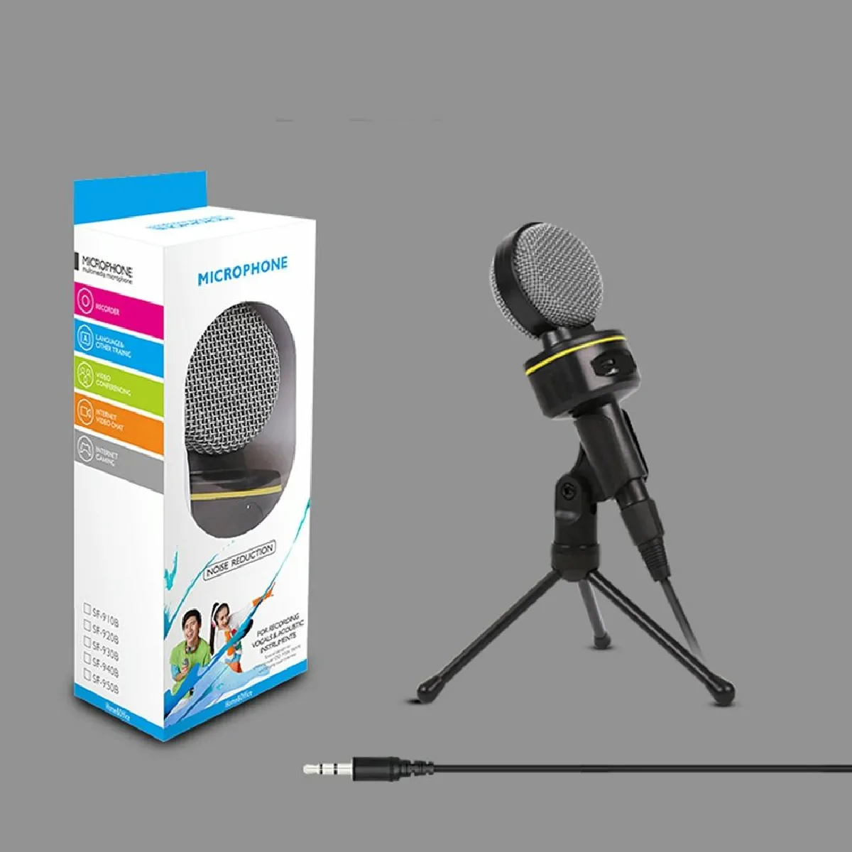 Yonis Microphone Professionnel USB