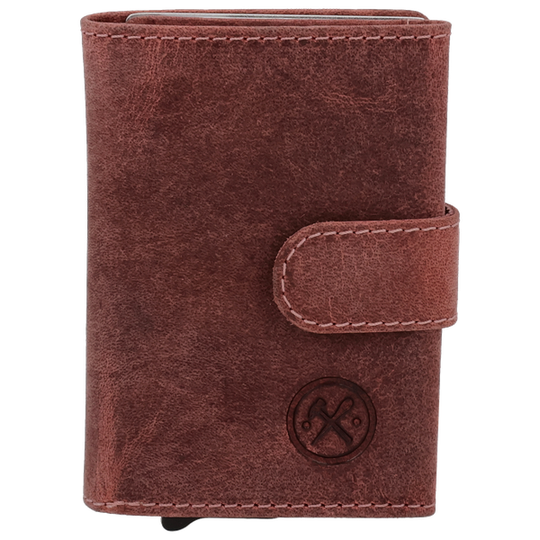 Hide & Stitches Idaho Assorti Safety Wallet Bordeaux