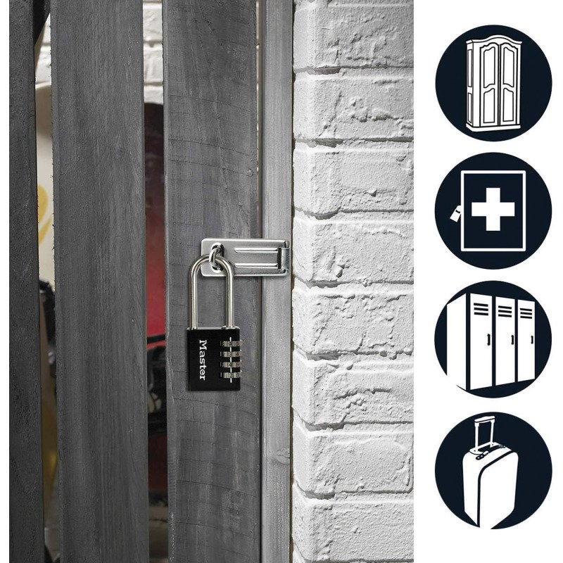 Cadenas à code en aluminium Master Lock - largeur 40 mm